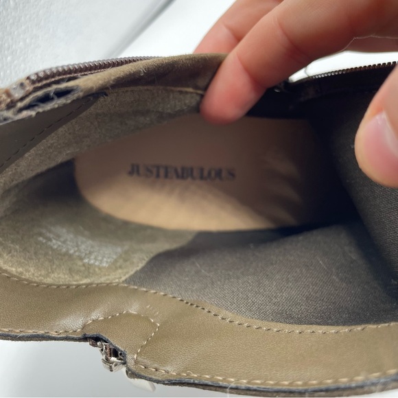 Justgorgeous booties women size 8.5 - Picture 4 of 6